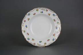 Talíř hluboký 23cm Marie Louise Sedmero kvítí AGL LUX
